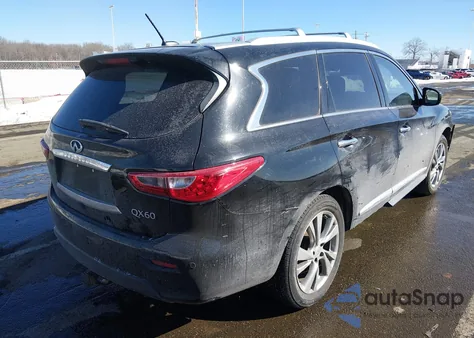 2014 Infiniti Qx60 из США, поврежденный, VIN 5N1AL0MM9EC532860